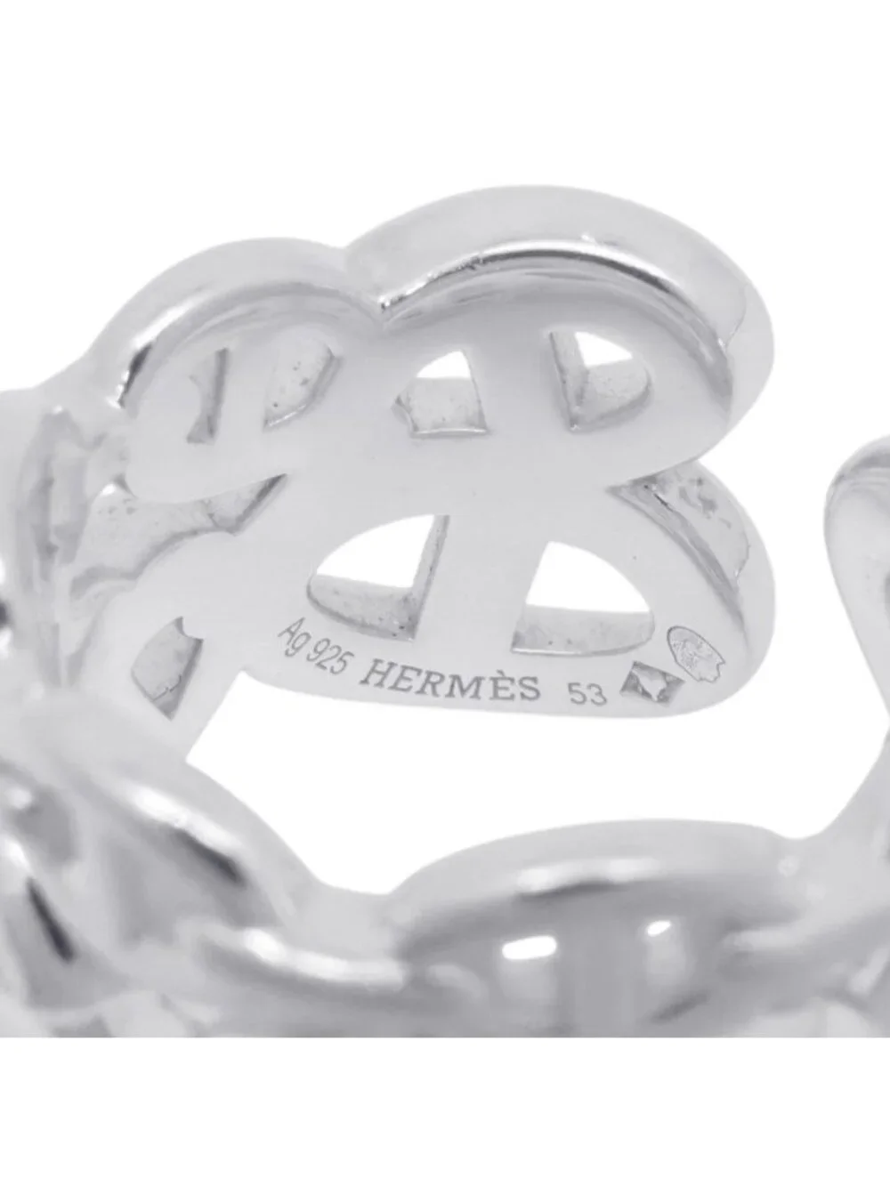 Hermes Ring Chaine D'ancre Enchainee GM